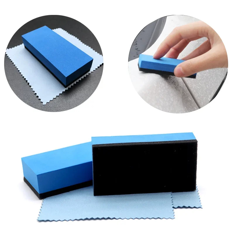 Car Wax Ceramic Coating - Samochodowa powłoka ceramiczna Gąbki Aplikator ściereczki