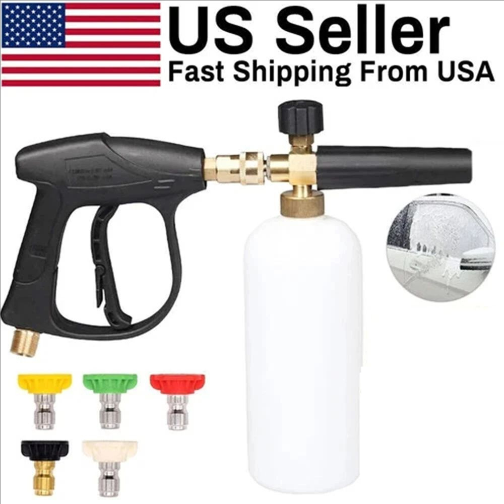 Pressure Washer Foam Gun - Pistolet do myjki wysokociśnieniowej + zestaw