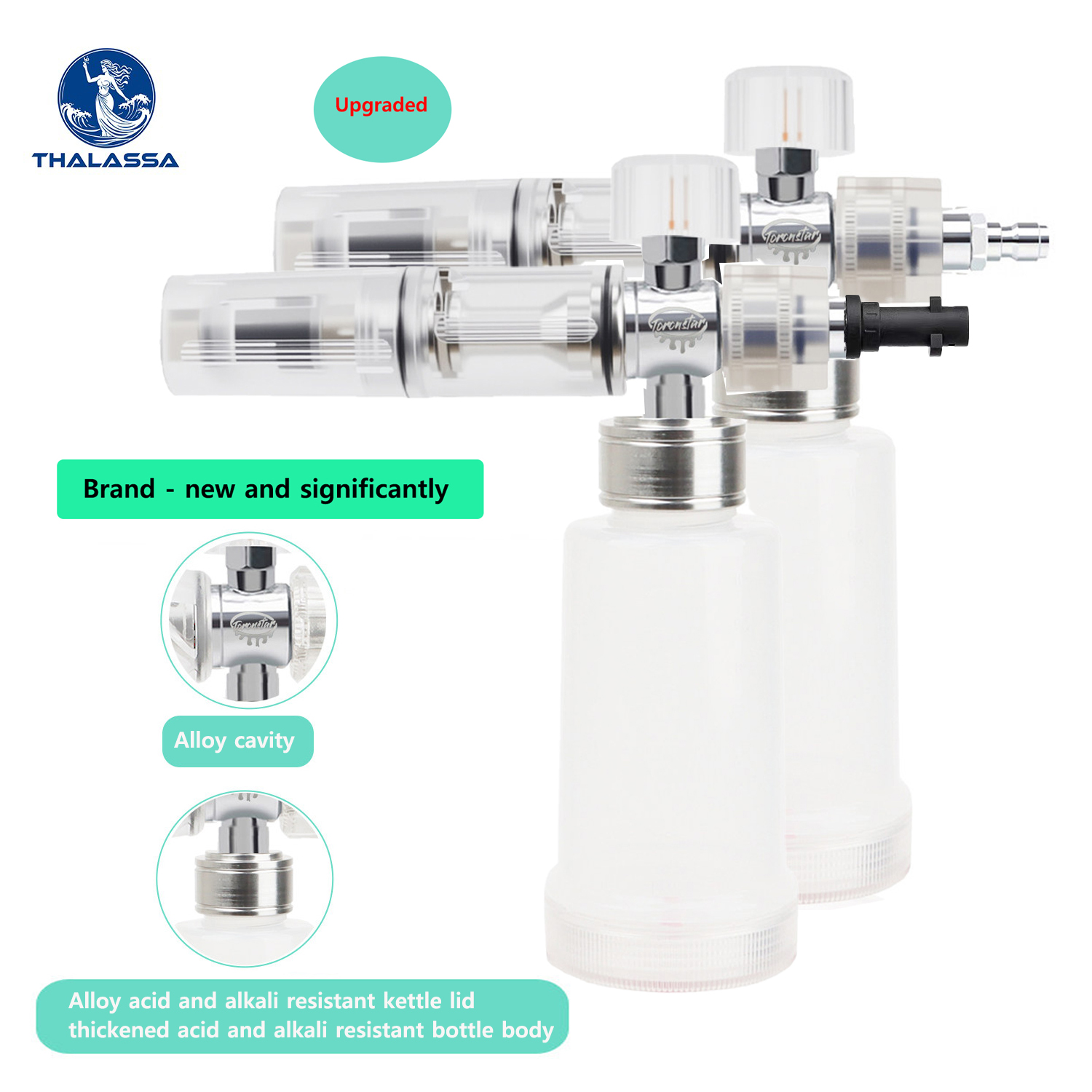 Pistolet do piany regulowany 1 – Pressure Washer Foam Gun recenzja i cena
