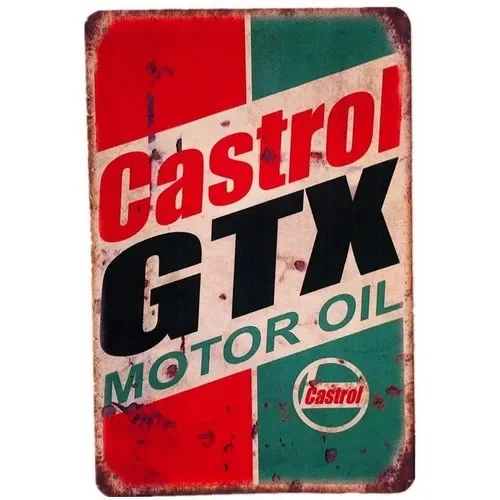 Tabliczka Metalowa Castrol GTX – Castrol Oil Gtx recenzja i cena